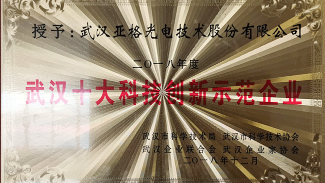 十大科技创新示范